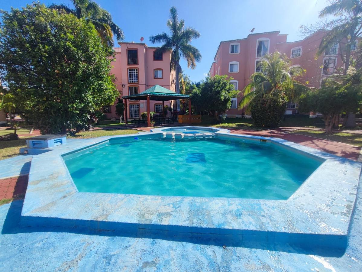 Apartamento RESIDENCIAL CALIFORNIA 4 personas Cancún Exterior foto