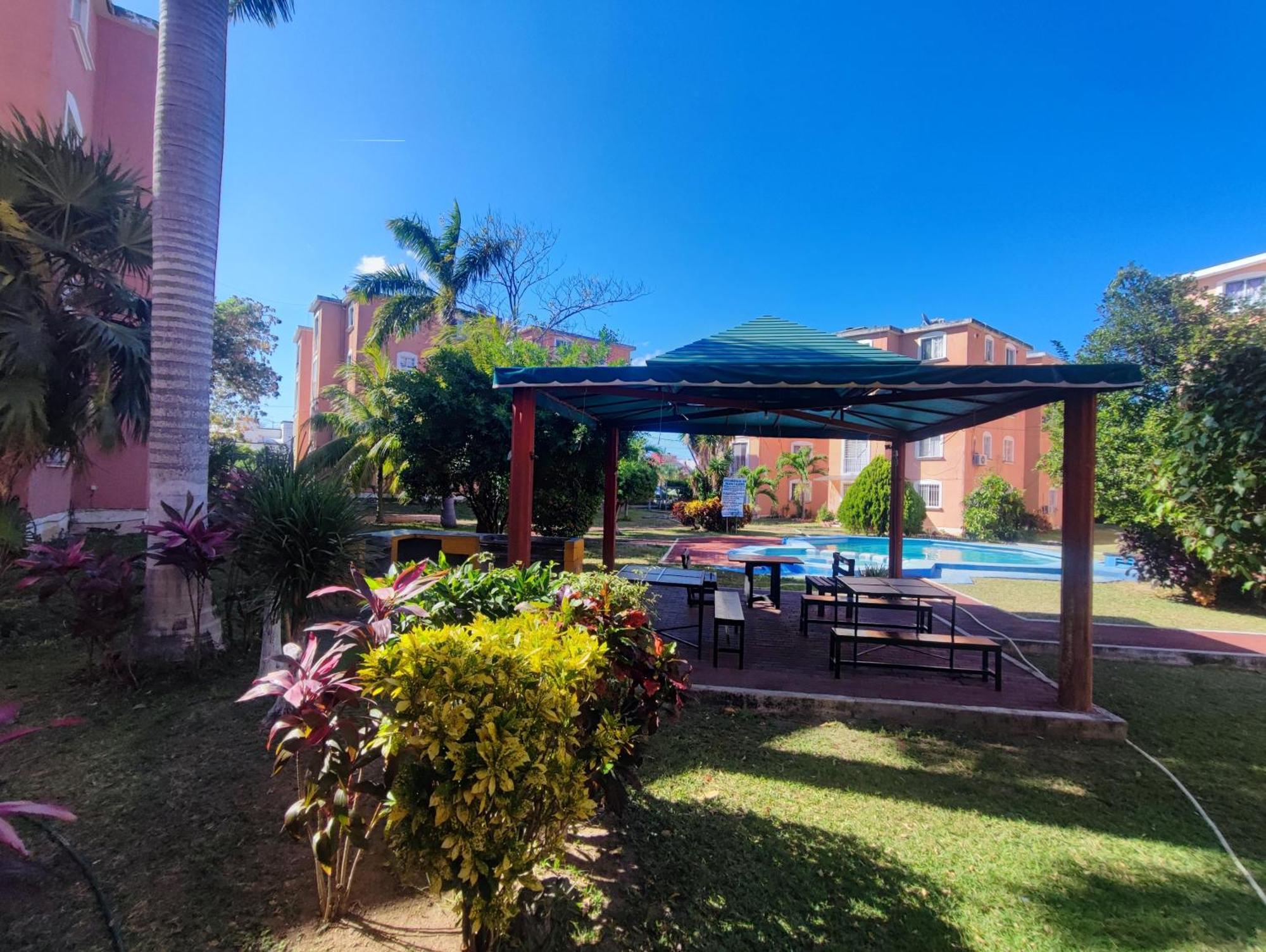 Apartamento RESIDENCIAL CALIFORNIA 4 personas Cancún Exterior foto